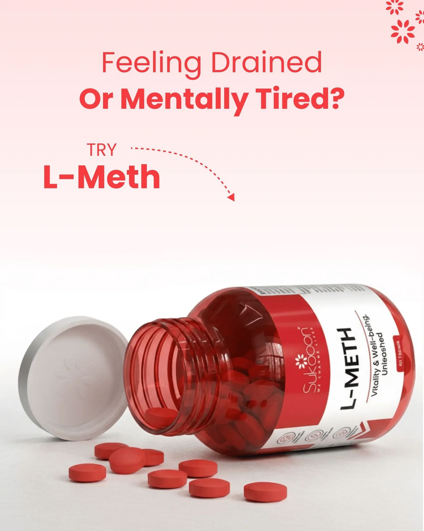 L-Meth Tablets | Folate Nutrition Support